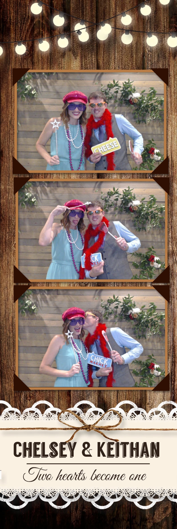 Chelsey & Keithan’s Wedding | View more photos from the event at gallery.photoboothbillings.com/u/PhotoBoothBillings/Chelsey-Keithan’s-Wedding